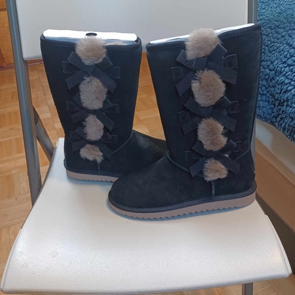KOOLABURRA Victoria Tall Boot Black 8M